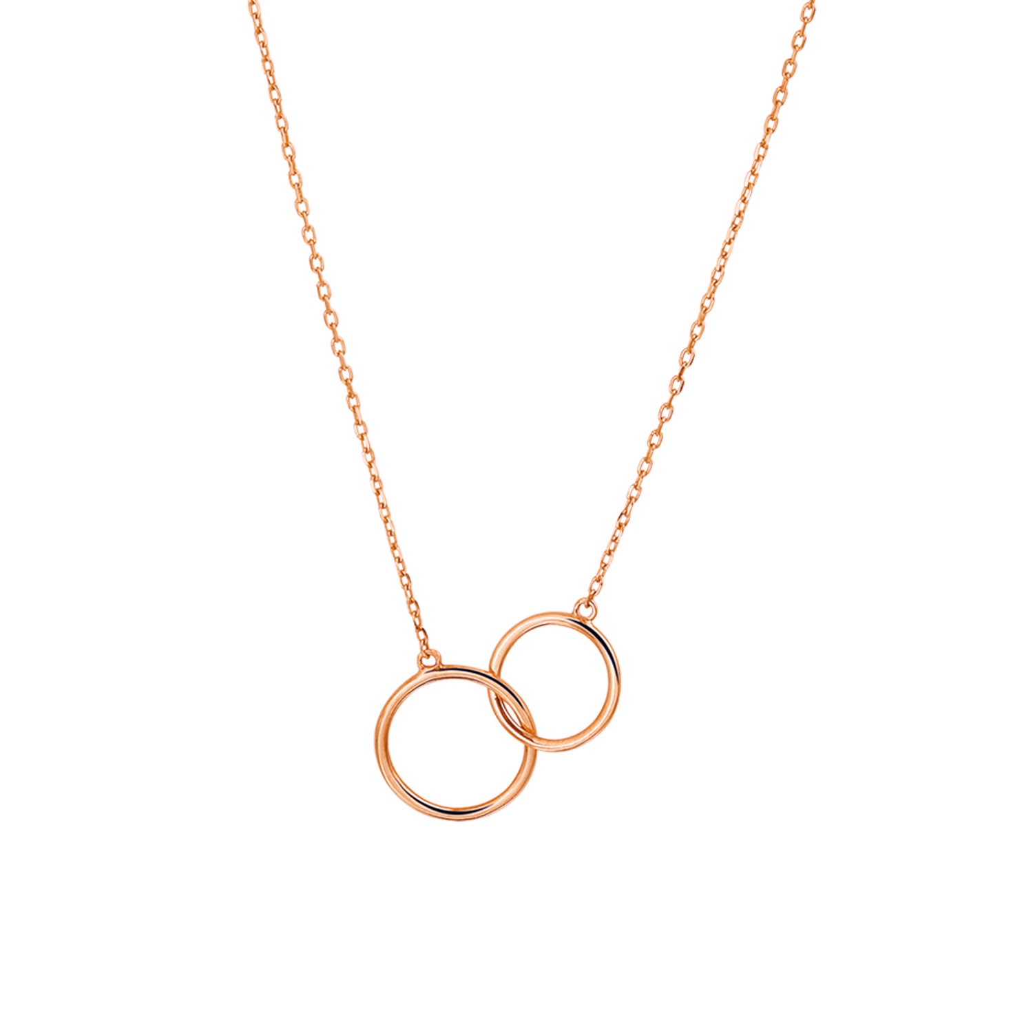 Luik Beeldhouwer kans Necklace Rounds 14K Rose Gold – Jewellery by Sophie